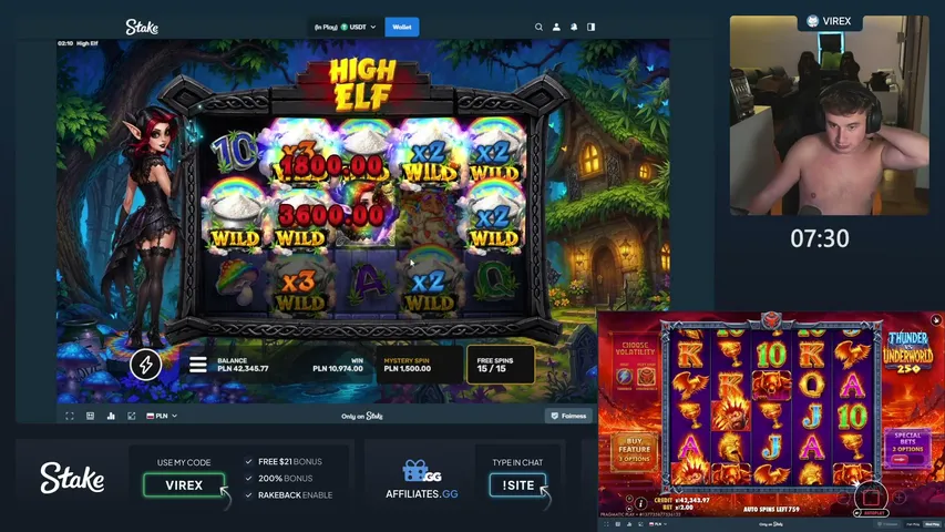 virexik playing Slots & Casino - Live Casino Stream