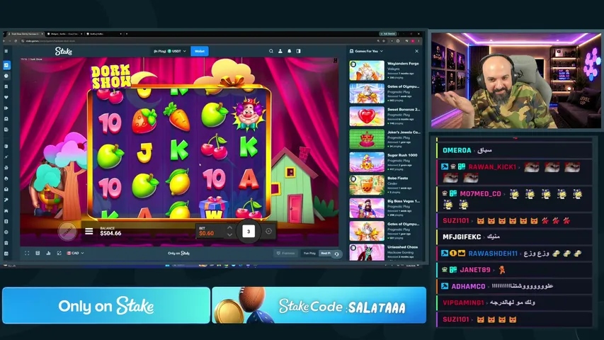 salataaa playing Slots & Casino - Live Casino Stream