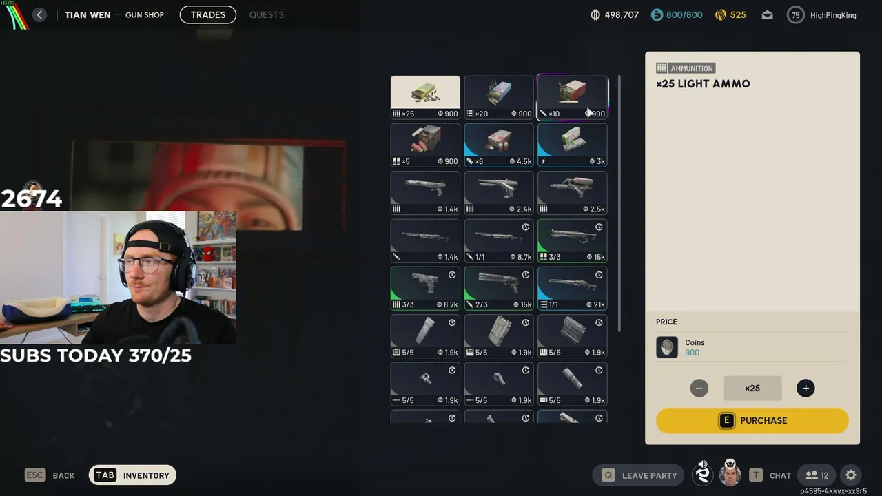 HighPingKing live