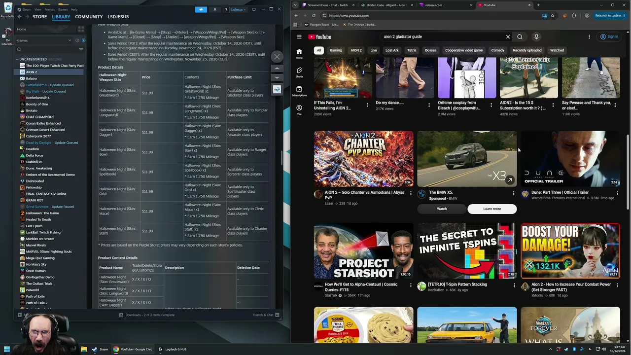 StreamerHouse live stream