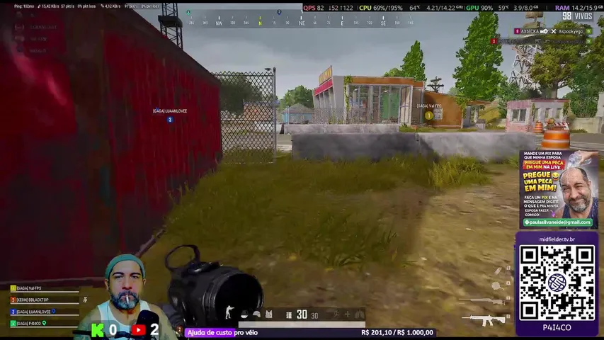 Treinamos a "ATT", agora vamos continuar jogando como nunca e morrendo como sempre.