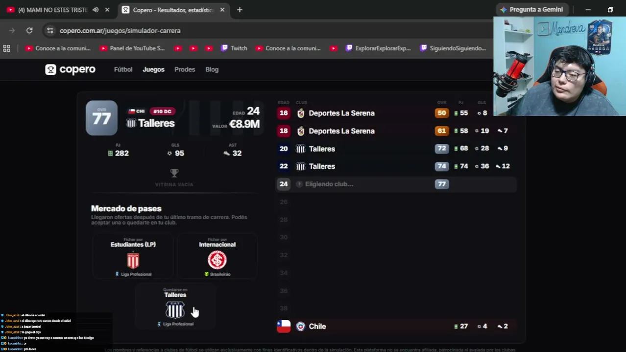 Mandreva live
