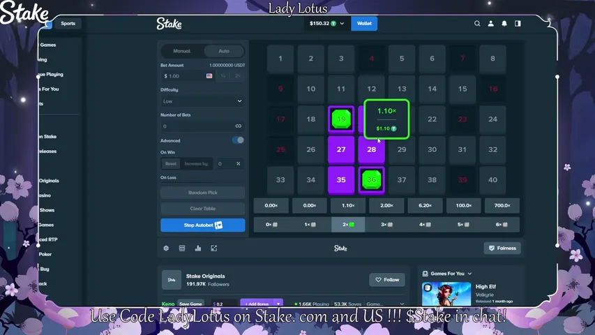 ladylotus playing Slots & Casino - Live Casino Stream