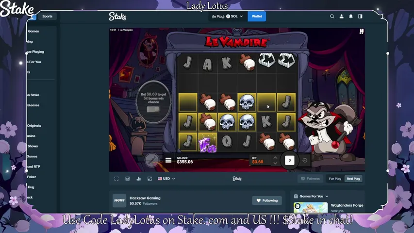 ladylotus playing Slots & Casino - Live Casino Stream