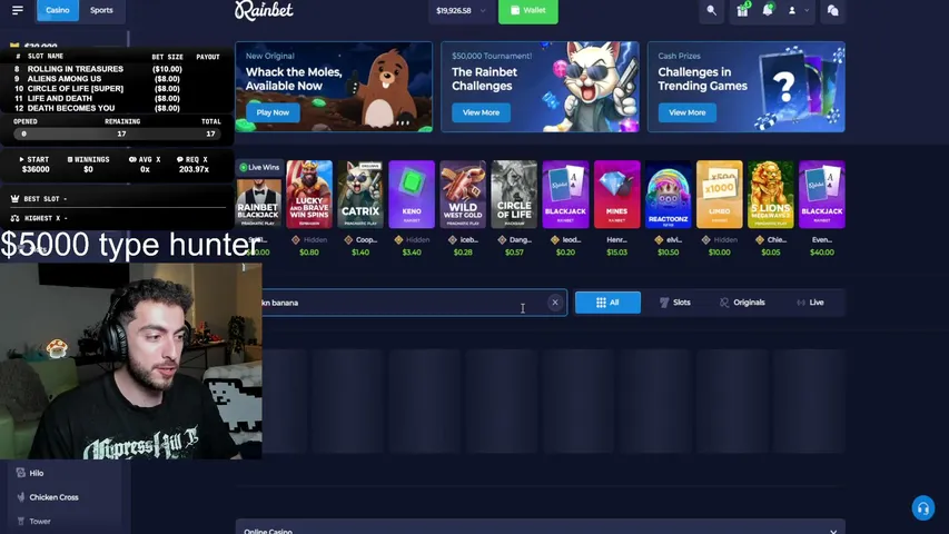 briskgrey playing Slots & Casino - Live Casino Stream