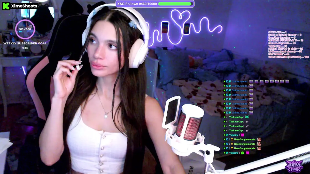 XimeShoots live