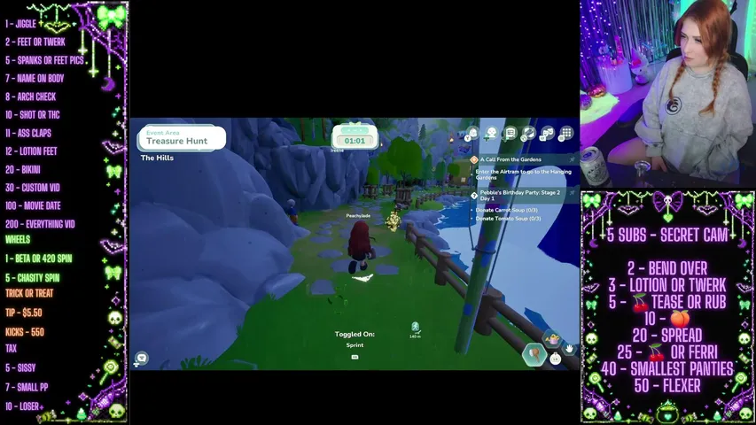 Live preview of peachyjade's Kick stream