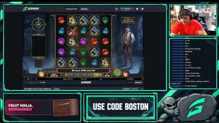 BOSTONAMBROSE playing Slots & Casino - Live Casino Stream