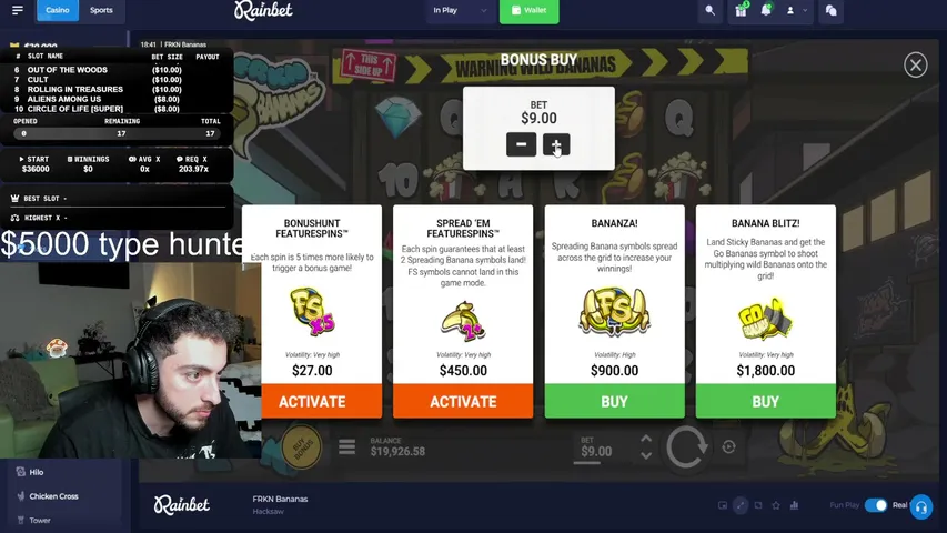 kyleloud playing Slots & Casino - Live Casino Stream