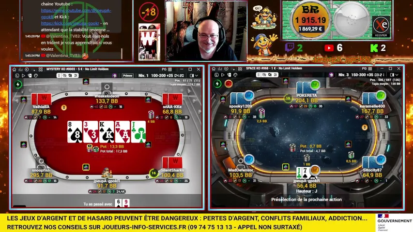 jpeupa-gpokr playing Card Games - Live Casino Stream