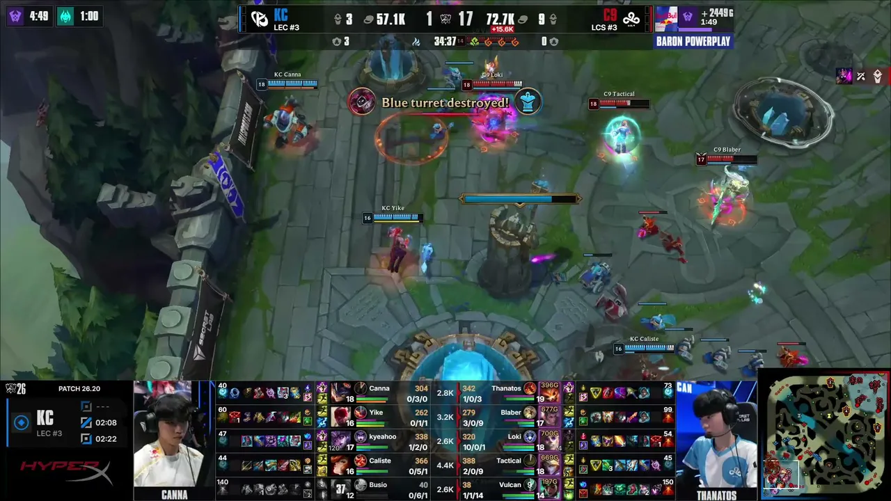 RiotGames live stream