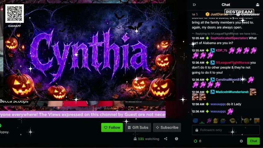 cynthiagastonrusso playing Just Chatting - Live Casino Stream