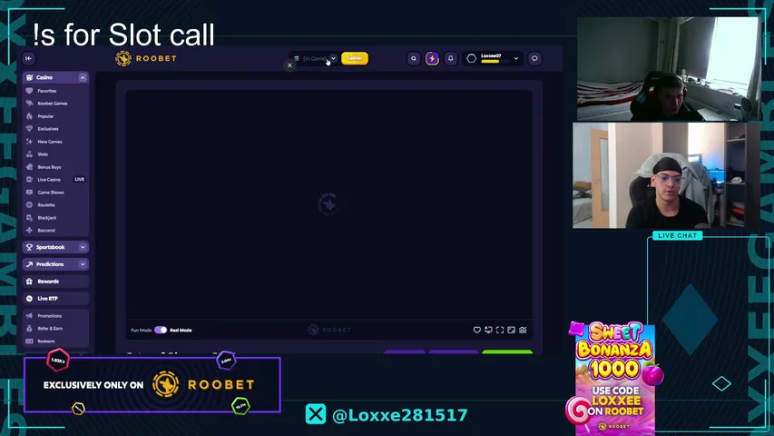 loxxeegambles1 playing Slots & Casino - Live Casino Stream