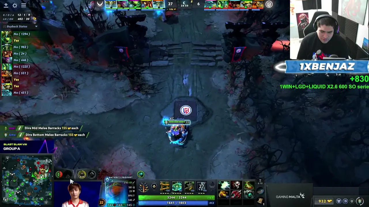 Benjaz — LA BLASTT!! / XTREME VS LGD / CODIGO : 1XBENJAZ
