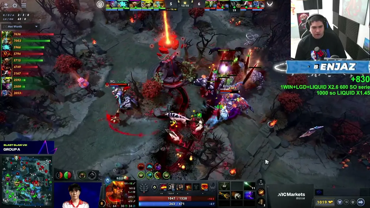 Benjaz — LA BLASTT!! / XTREME VS LGD / TEAM LIQUID VS GAMERLEGION / CODIGO : 1XBENJAZ