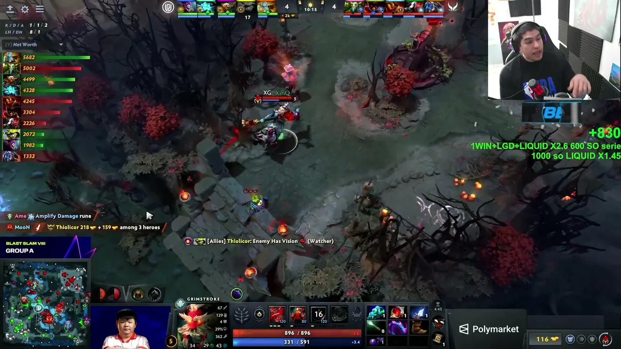 Benjaz — LA BLASTT!! / XTREME VS LGD / TEAM LIQUID VS GAMERLEGION / CODIGO : 1XBENJAZ