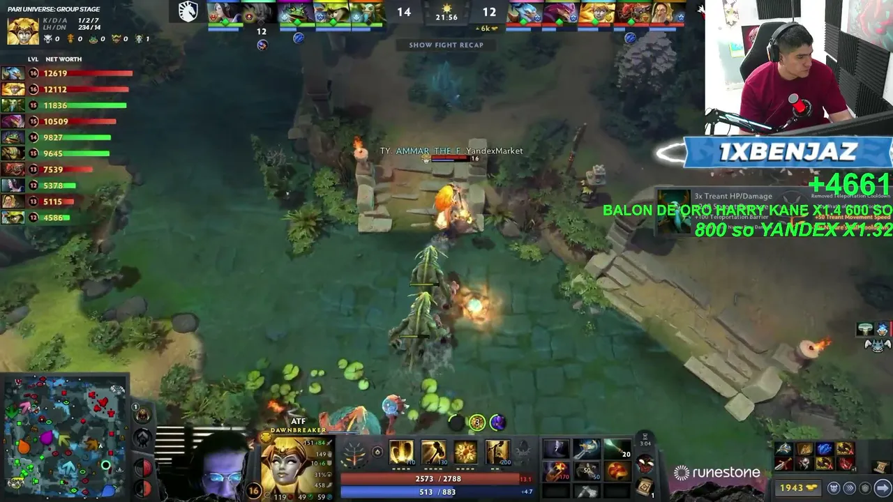 Benjaz — TEAM LIQUID VS YANDEX / PARI UNIVERSE DIA 5🏆 / CODIGO : 1XBENJAZ ✅