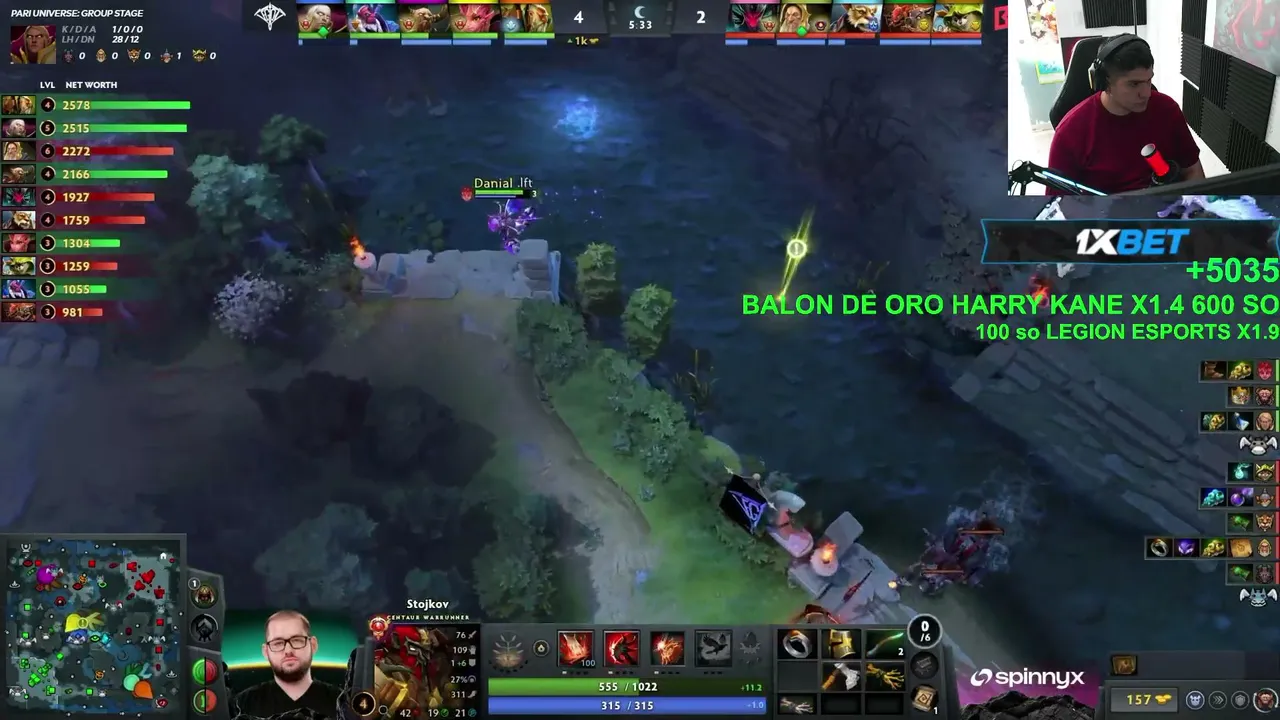 Benjaz — BETBOOM VS LEGION / PARI UNIVERSE DIA 5🏆 / CODIGO : 1XBENJAZ ✅