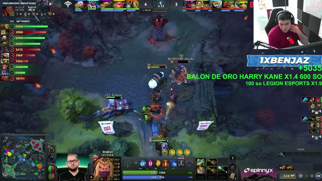 Benjaz — BETBOOM VS LEGION / PARI UNIVERSE DIA 5🏆 / CODIGO : 1XBENJAZ ✅
