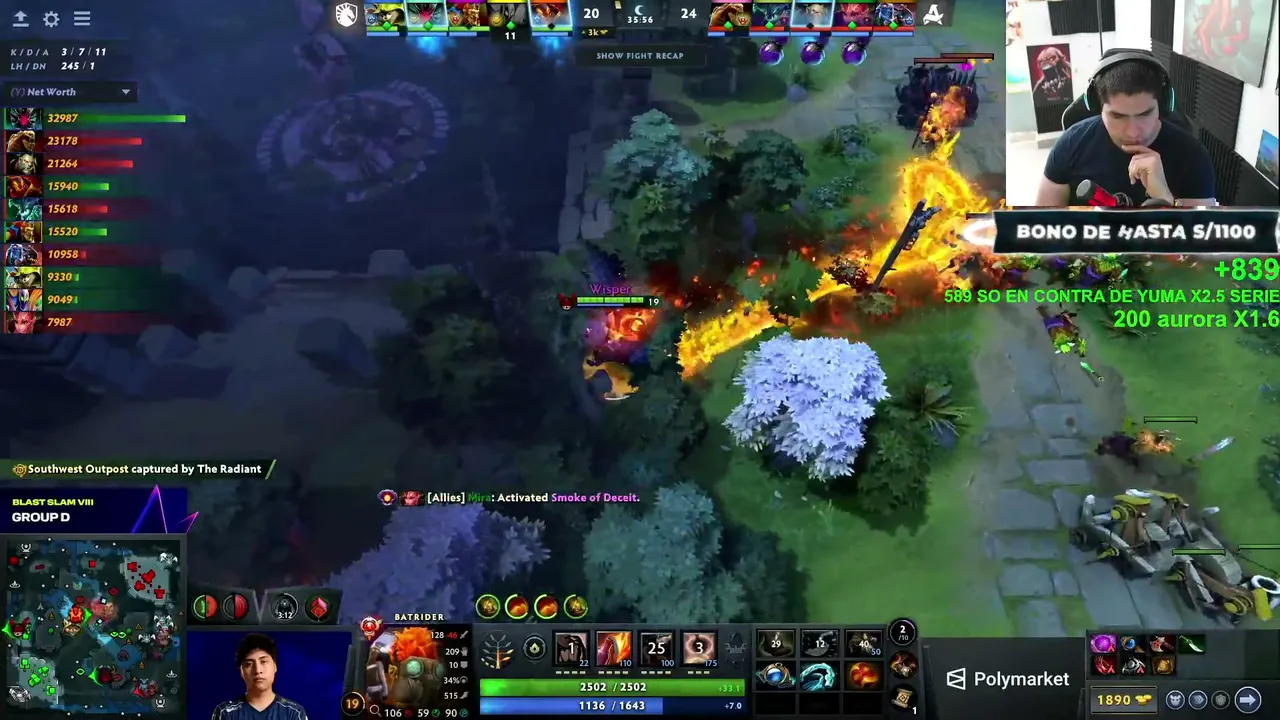 Benjaz — LA BLASTT!! / GAMERLEGION VS MOUZ / LIQUID VS AURORA GAMING / CODIGO : 1XBENJAZ