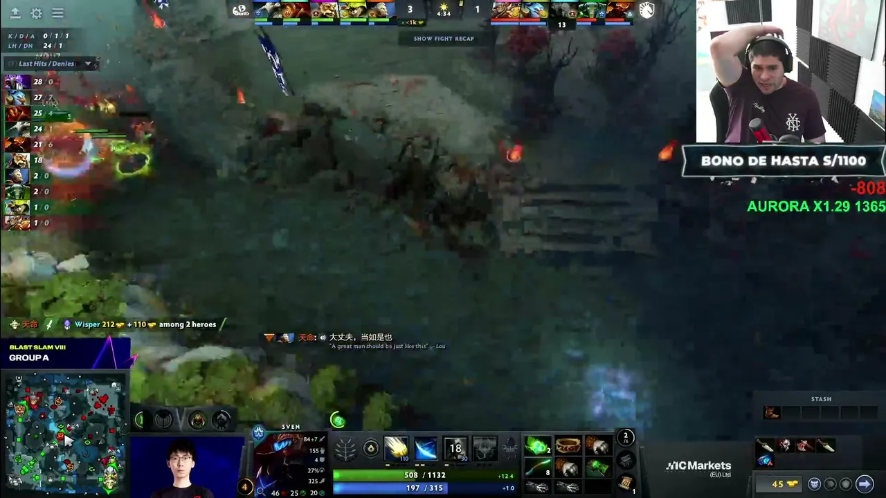 Benjaz — LA BLASTT!! / LIQUID VS YAKULT BROTHERS ​/ GAMERLEGION VS AURORA / CODIGO : 1XBENJAZ