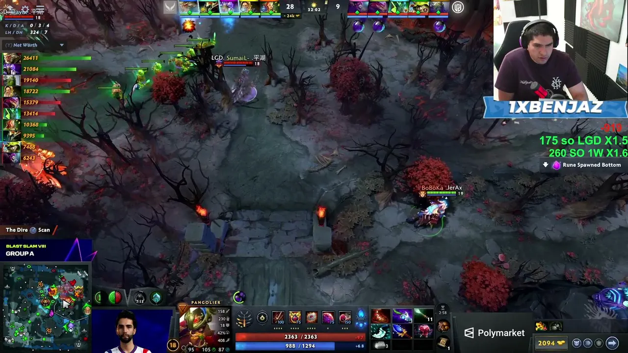 Benjaz — LA BLASTT!! / LGD GAMING VS XTREME GAMING / NAVI VS 1WIN / CODIGO : 1XBENJAZ