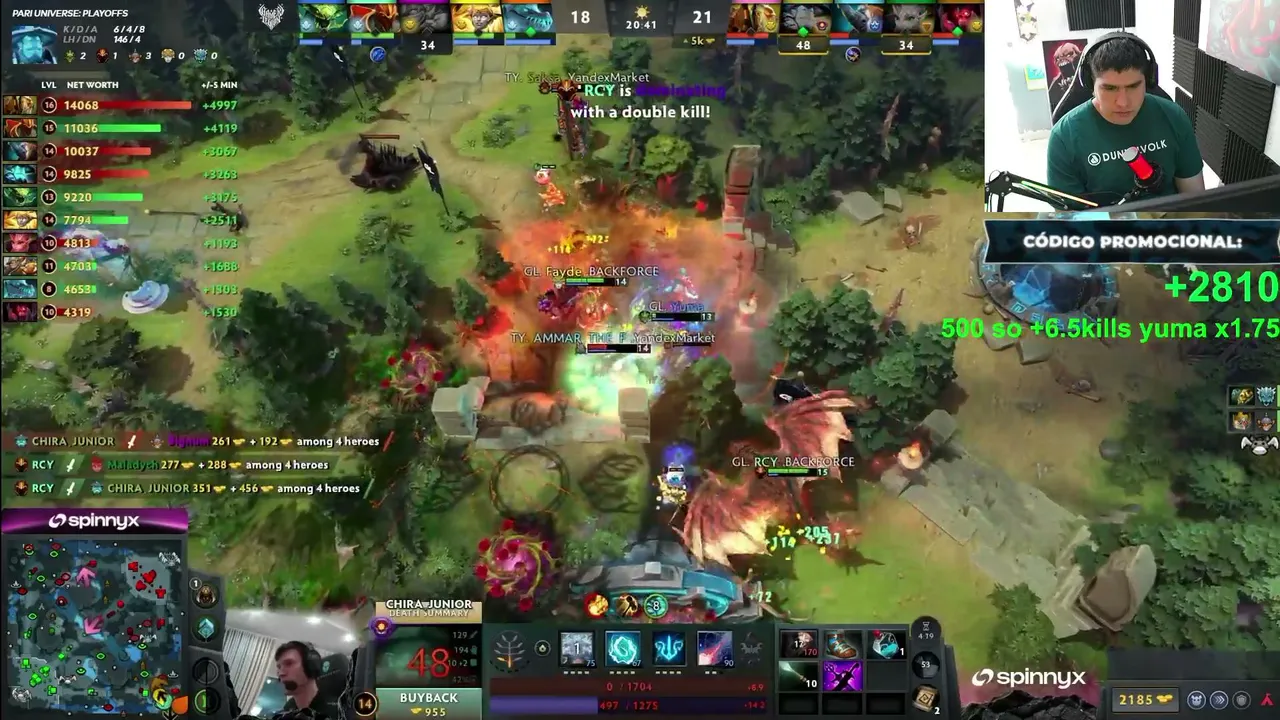 Benjaz — YANDEX VS GAMERLEGION / PARI UNIVERSE DIA 9 🏆 / CODIGO : 1XBENJAZ ✅