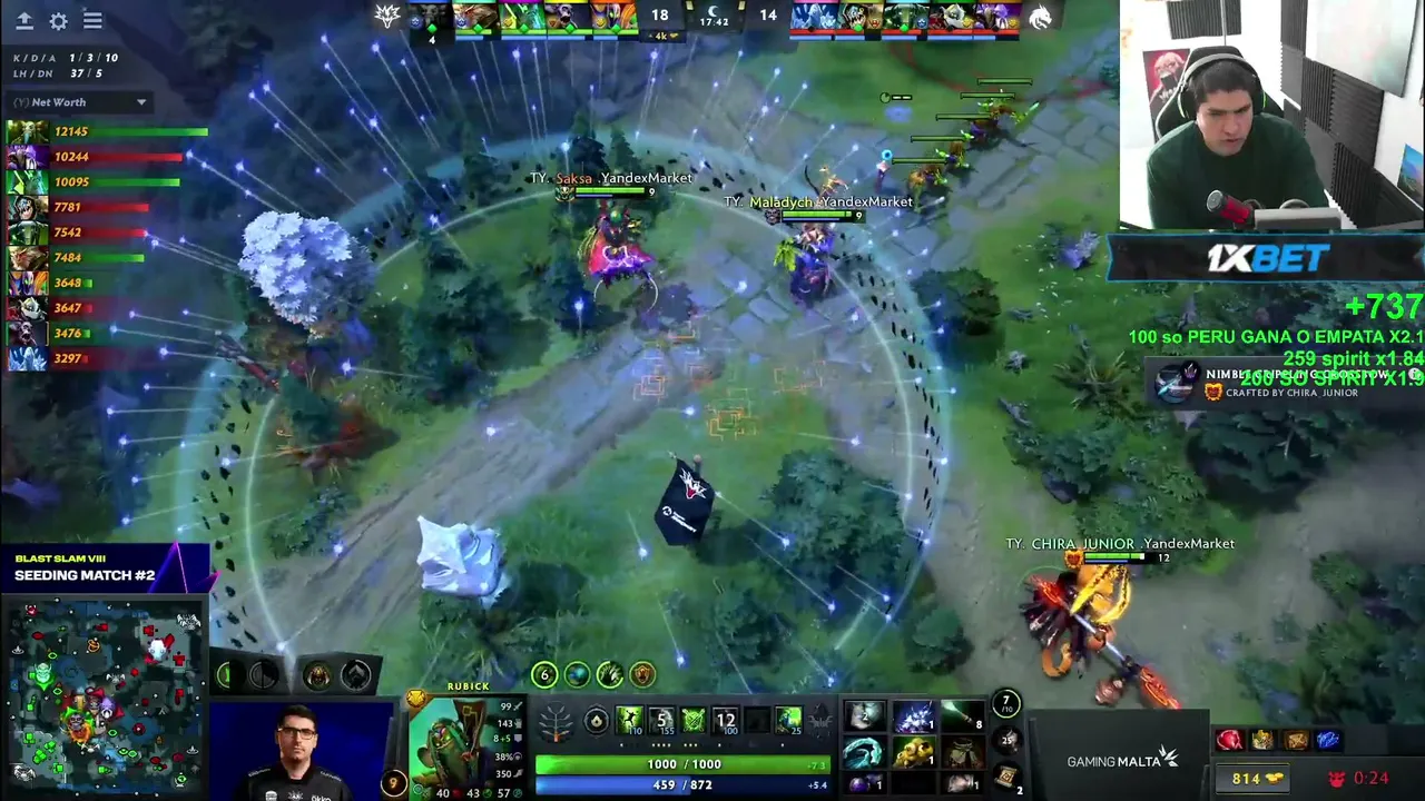 Benjaz — LA BLASTT!! / LISTO PARA LA ELIMINACION DE YUMA  / SPIRIT VS YANDEX /CODIGO : 1XBENJAZ