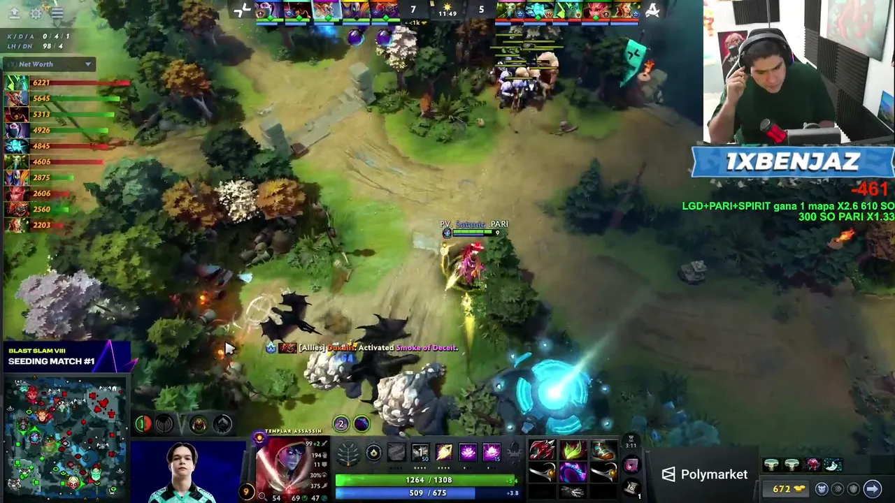 Benjaz — LA BLASTT!! / LISTO PARA LA ELIMINACION DE YUMA / LGD VS GAMERLEGION / CODIGO : 1XBENJAZ