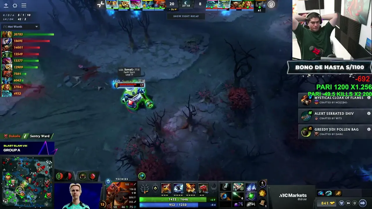 Benjaz — LA BLASTT!! / EL DEBUT DE TOPSHONNN / LGD GAMING VS PARIVISION / NEMESIS VS NAVI / CODIGO : 1XBENJAZ
