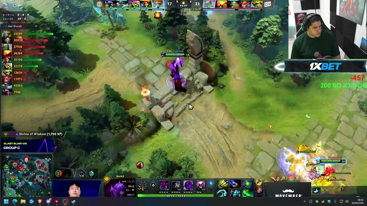Benjaz — LA BLASTT!! / EL DEBUT DE TOPSHONNN/ / 1WIN VS TEAM SPIRIT / OG VS BB / CODIGO : 1XBENJAZ