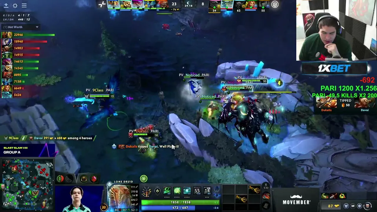 Benjaz — LA BLASTT!! / EL DEBUT DE TOPSHONNN / LGD GAMING VS PARIVISION / NEMESIS VS NAVI / CODIGO : 1XBENJAZ