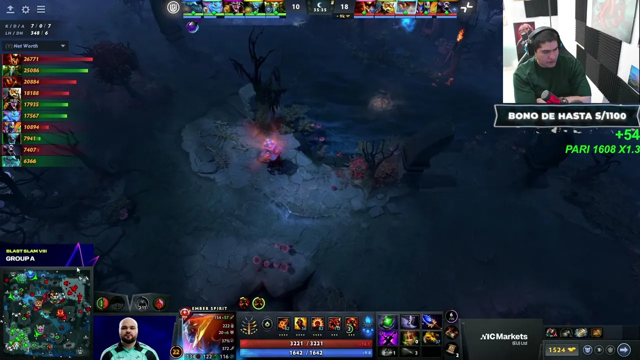 Benjaz — LA BLASTT!! / EL DEBUT DE TOPSHONNN / LGD GAMING VS PARIVISION / NEMESIS VS NAVI / CODIGO : 1XBENJAZ