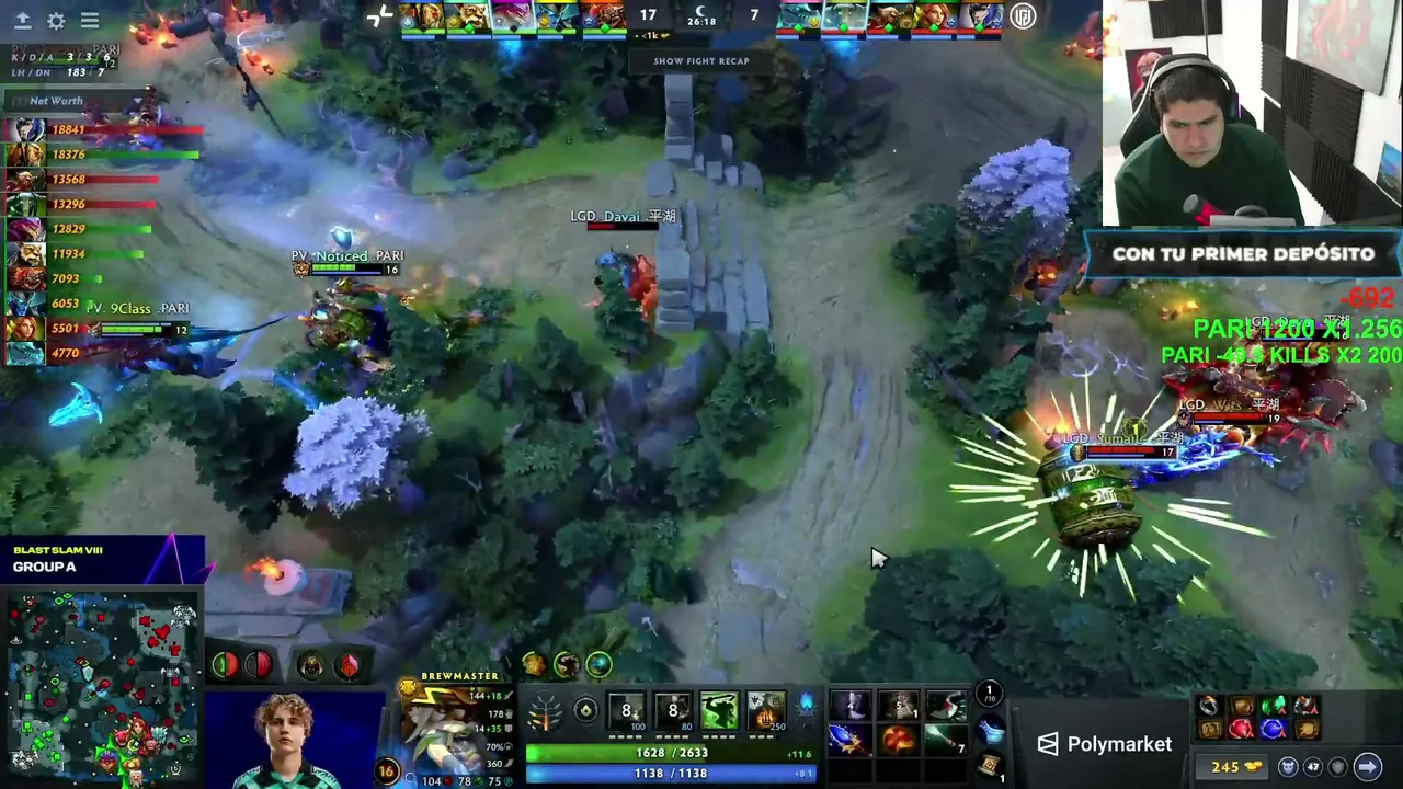 Benjaz — LA BLASTT!! / EL DEBUT DE TOPSHONNN / LGD GAMING VS PARIVISION / NEMESIS VS NAVI / CODIGO : 1XBENJAZ