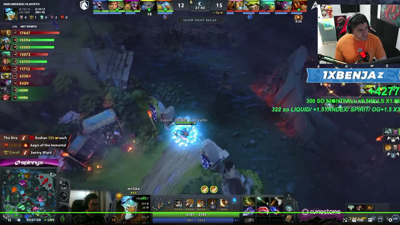 Benjaz — LIQUID VS ASTRA INVICTA / PARI UNIVERSE DIA 7🏆 / CODIGO : 1XBENJAZ ✅