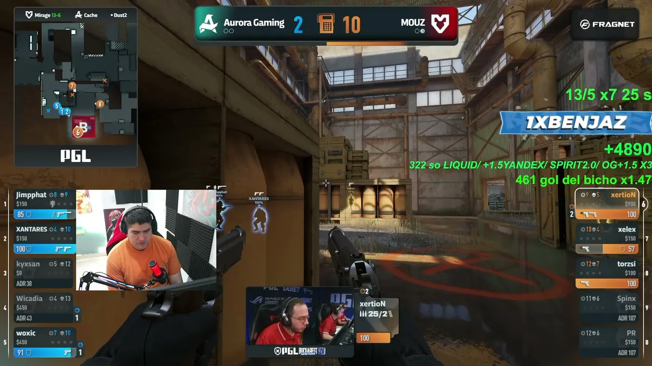 Benjaz — PARIVISION VS TEAM YANDEX / PARI UNIVERSE DIA 7🏆 / CODIGO : 1XBENJAZ ✅