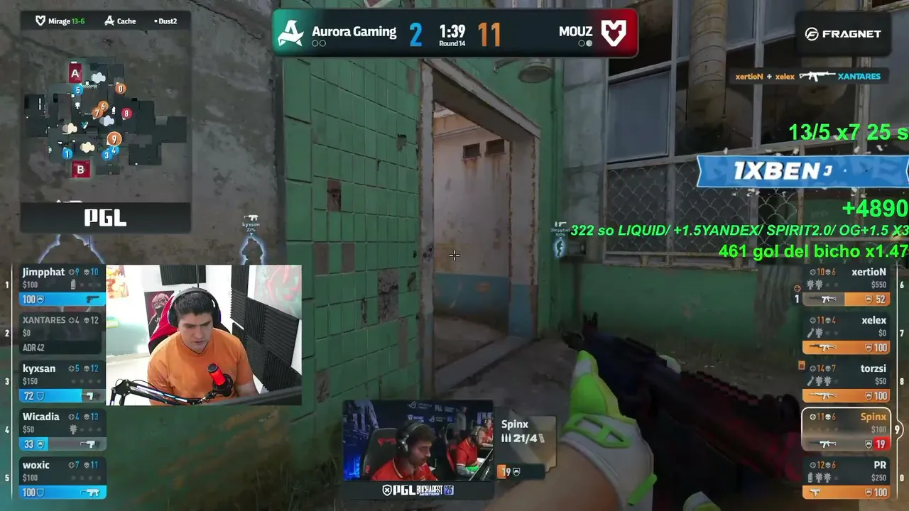 Benjaz — PARIVISION VS TEAM YANDEX / PARI UNIVERSE DIA 7🏆 / CODIGO : 1XBENJAZ ✅