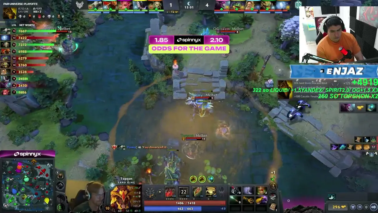 Benjaz — OG TOPSHON!!!! VS GAMERLEGION / PARI UNIVERSE DIA 7🏆 / CODIGO : 1XBENJAZ ✅