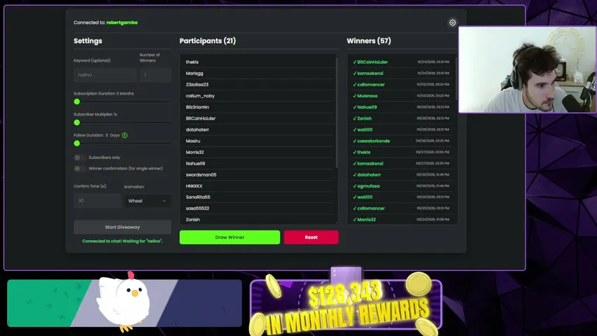 RobertGamba playing Slots & Casino - Live Casino Stream