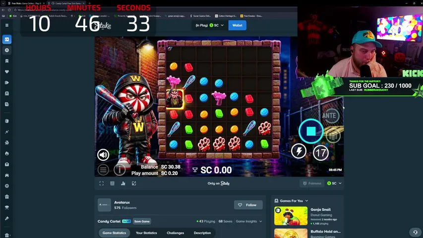 ghossttyyy playing Slots & Casino - Live Casino Stream
