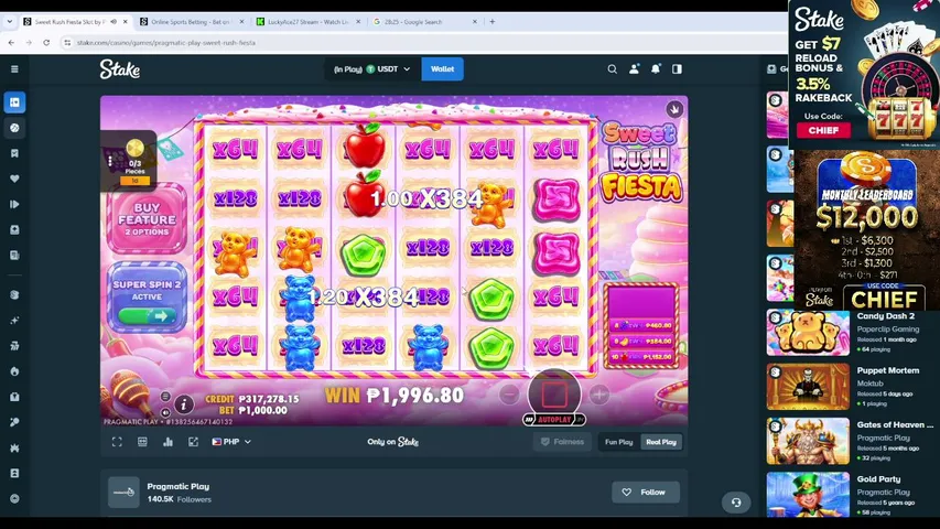 luckyace27 playing Slots & Casino - Live Casino Stream