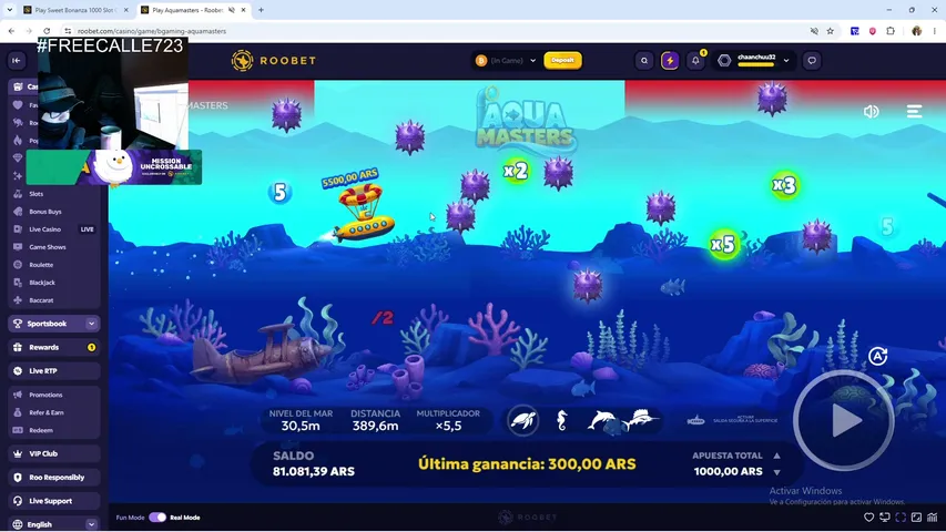 chanchuu32 playing Slots & Casino - Live Casino Stream