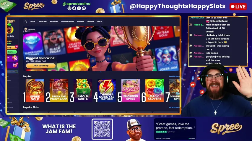 happythoughtshappyslots playing Slots & Casino - Live Casino Stream