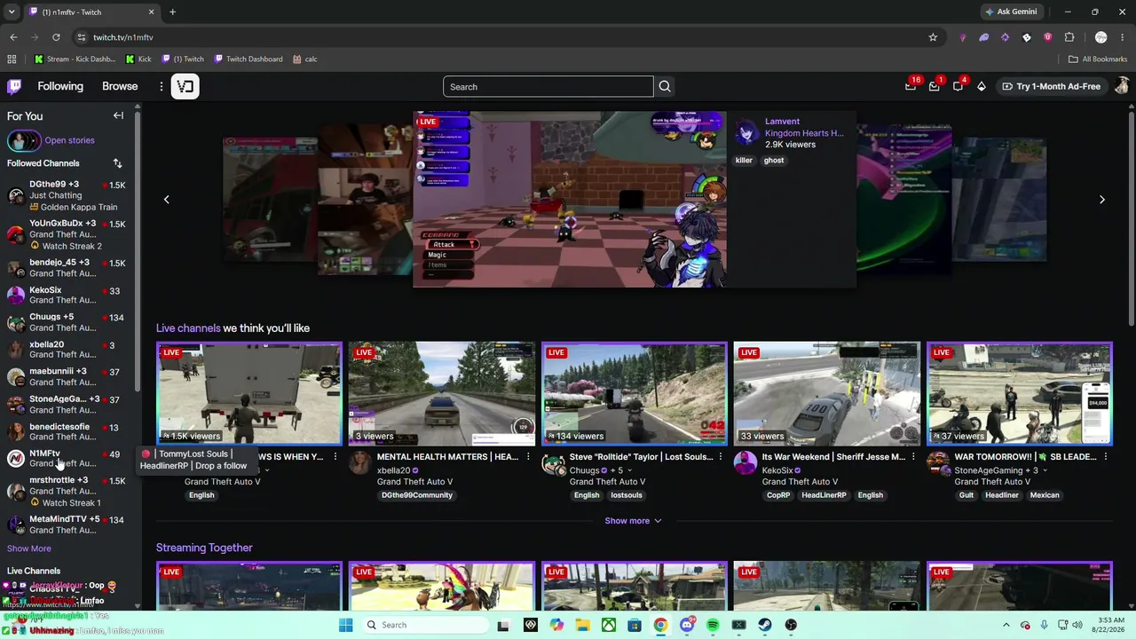Tetrm live