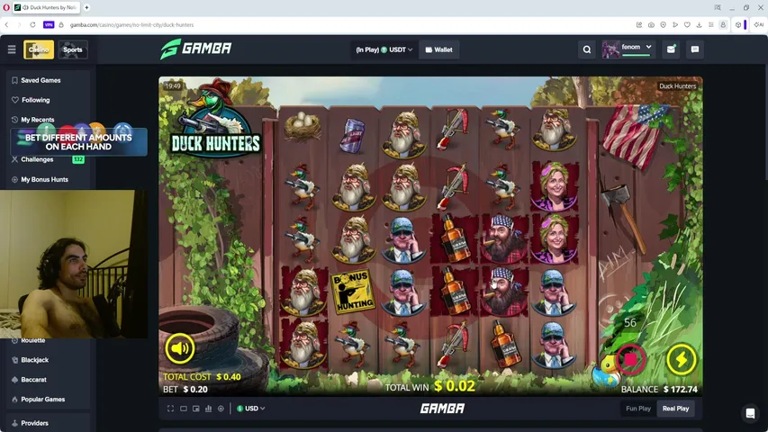 fenom playing Slots & Casino - Live Casino Stream