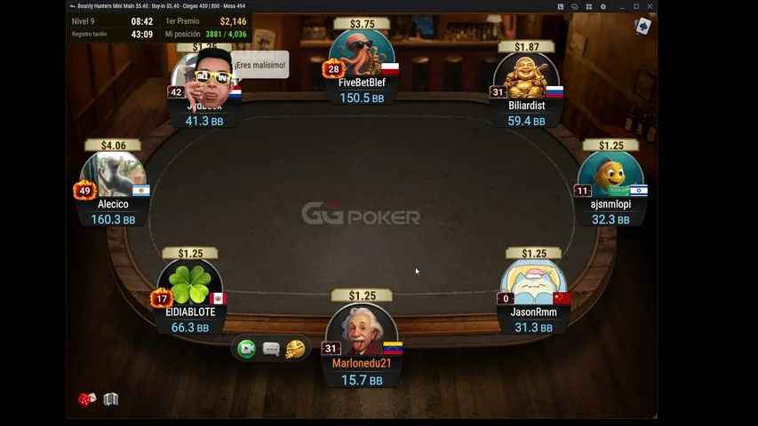 marloneduu21 playing Poker - Live Casino Stream