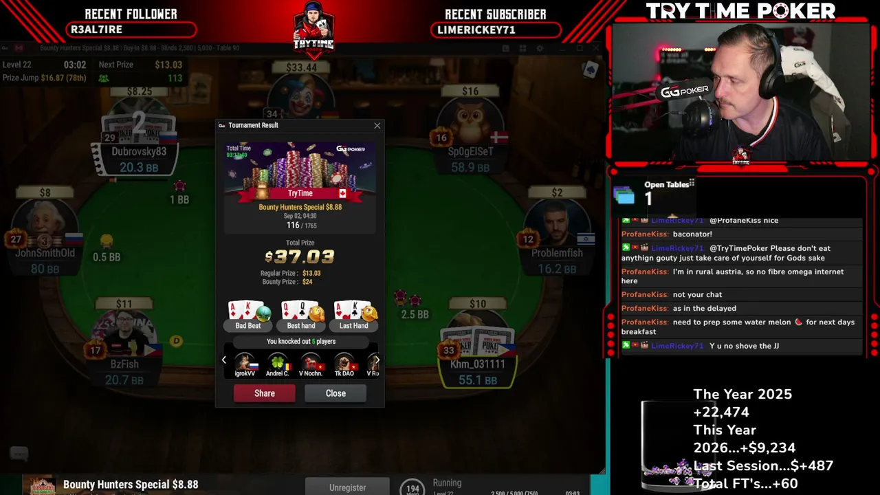 TryTimePoker live