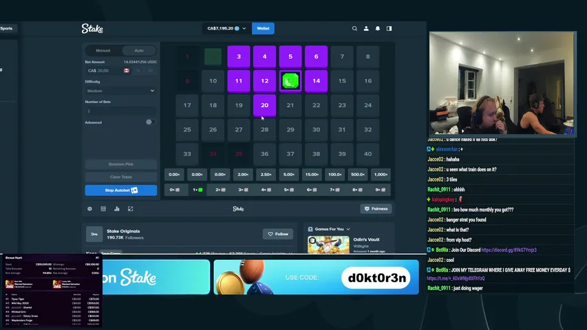 D0KT0R3N playing Slots & Casino - Live Casino Stream