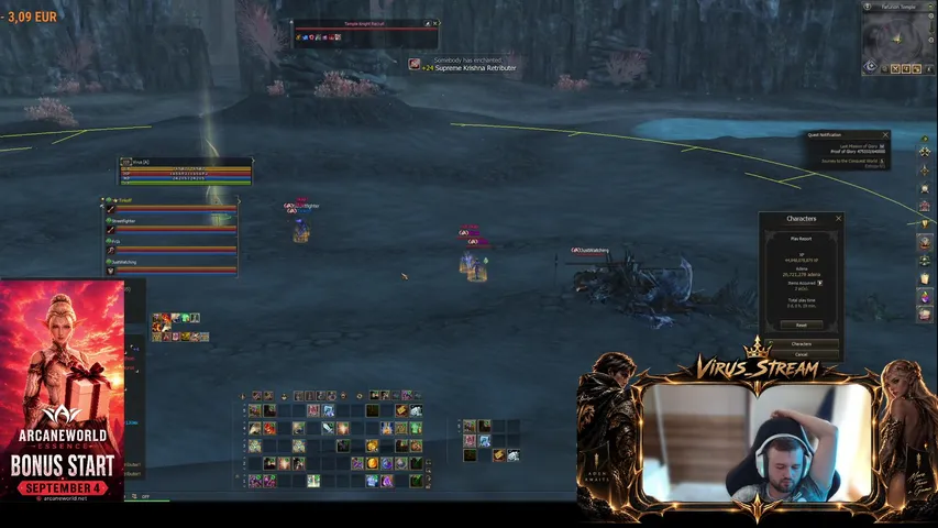 virus-stream Lineage 2 stream image