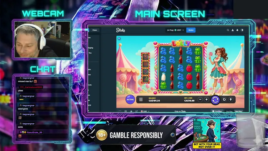 druner86 playing Slots & Casino - Live Casino Stream